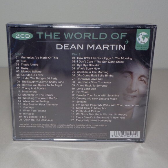 THE WORLD OF DEAN MARTIN / New CD / 2 Disc Set / 40 Tracks - Songs - Picture 2 of 16